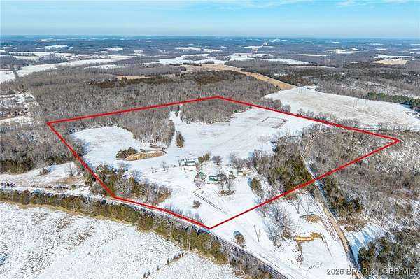 39 Acres of Land with Home for Sale in Richland, Missouri