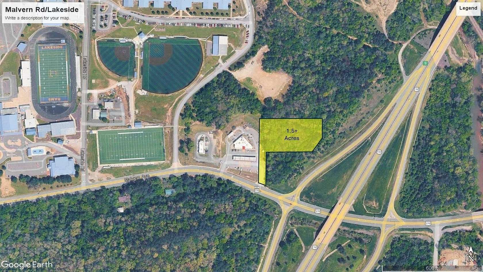 1.53 Acres of Mixed-Use Land for Sale in Lakeside, Arkansas