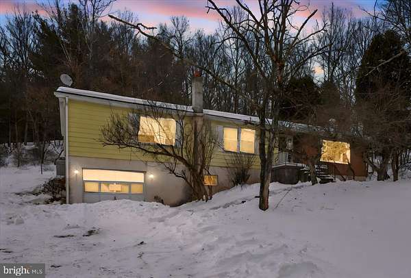 26.1 Acres of Recreational Land with Home for Sale in New Ringgold, Pennsylvania