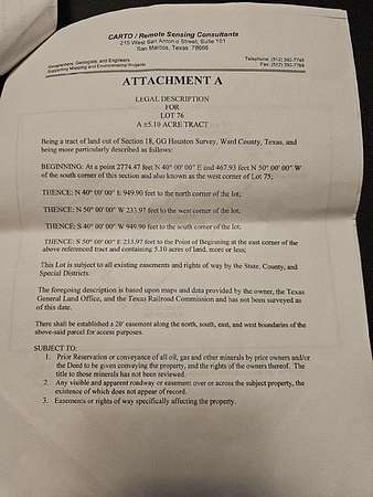 5.1 Acres of Land for Sale in Monahans, Texas