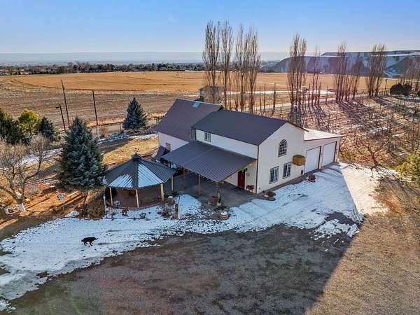40 Acres of Agricultural Land with Home for Sale in Eckert, Colorado