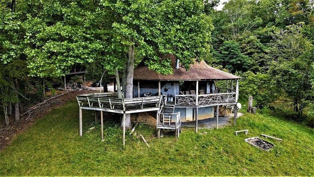 33.9 Acres of Land with Home for Sale in Tuckasegee, North Carolina