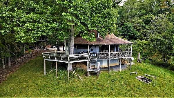 33.9 Acres of Land with Home for Sale in Tuckasegee, North Carolina