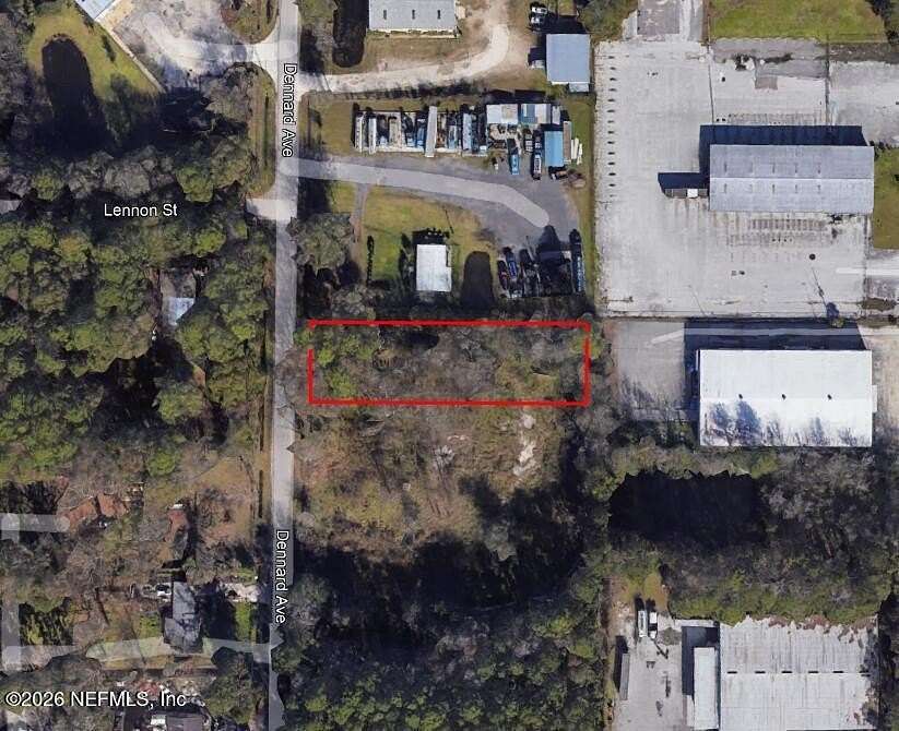 0.58 Acres of Commercial Land for Sale in Jacksonville, Florida