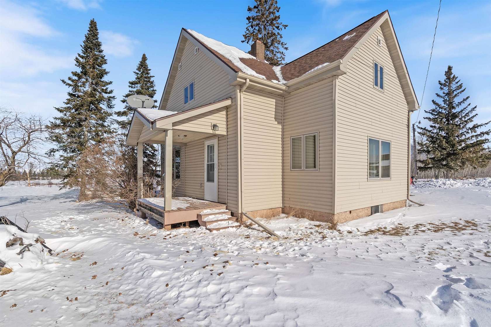 3 Acres of Improved Mixed-Use Land for Sale in Poplar, Wisconsin