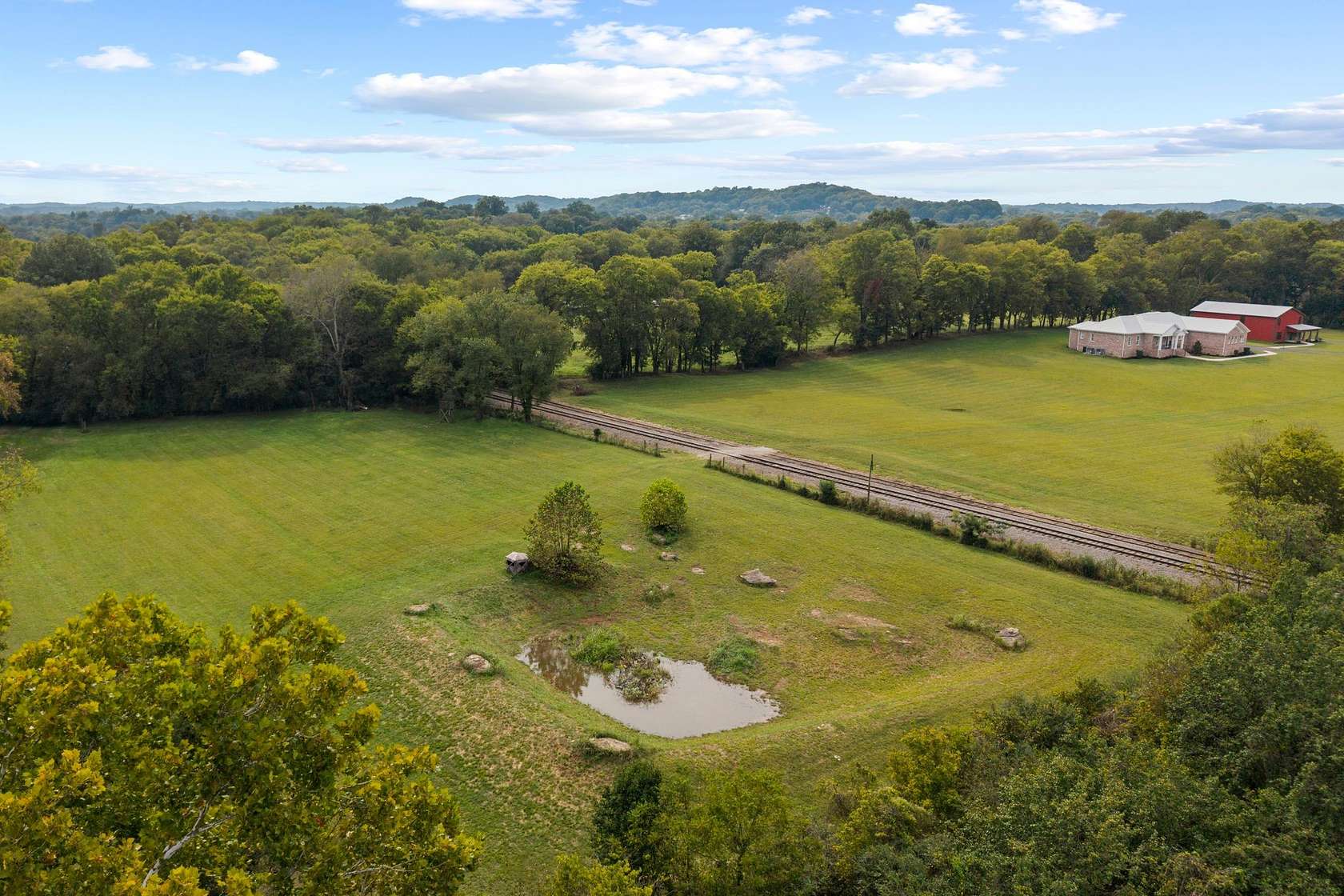 15.5 Acres of Land with Home for Sale in Mount Pleasant, Tennessee
