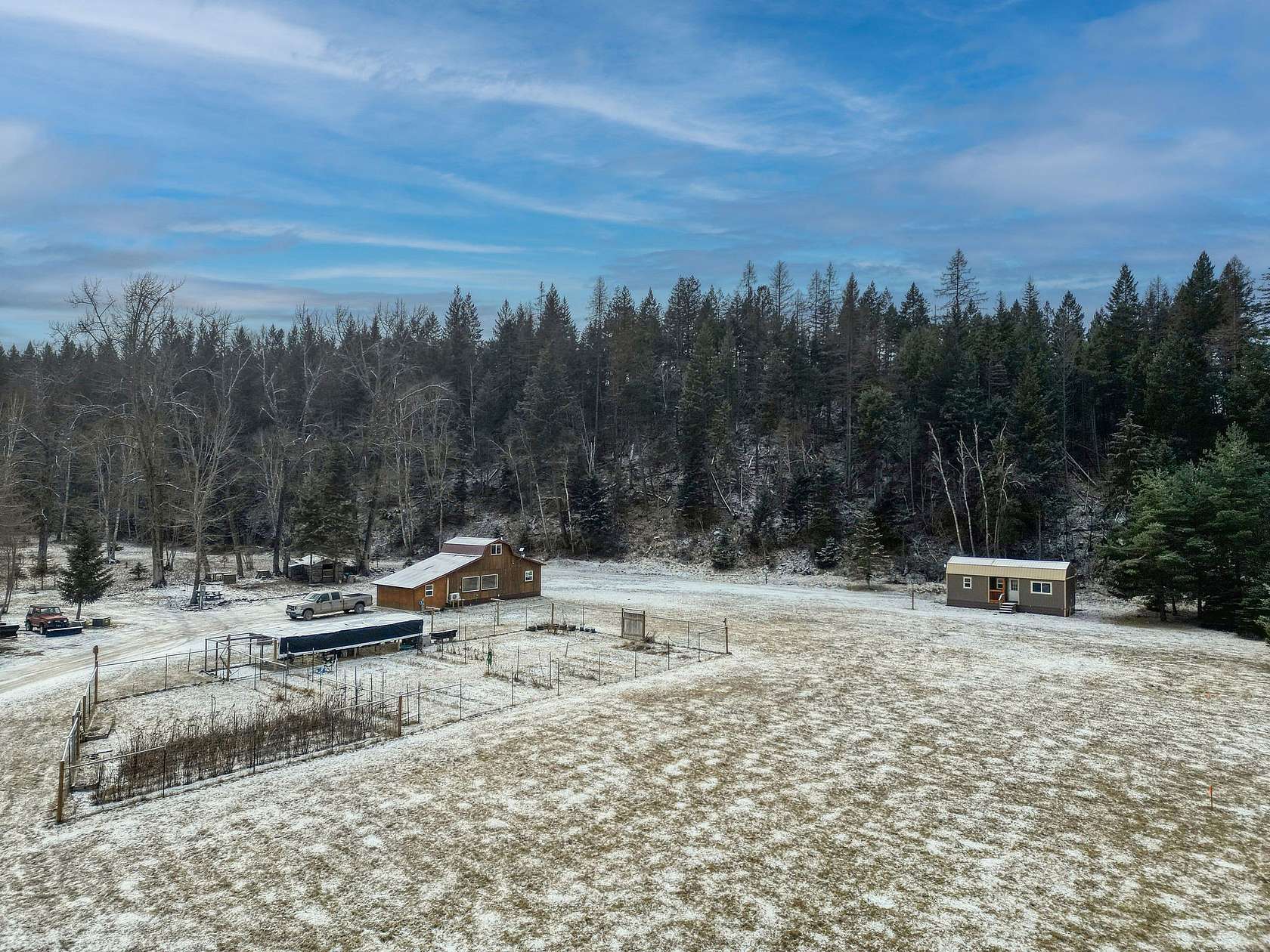 5 Acres of Residential Land with Home for Sale in Kalispell, Montana