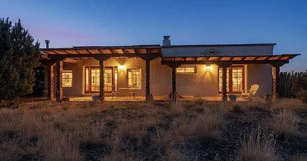 10 Acres of Land with Home for Sale in Santa Fe, New Mexico