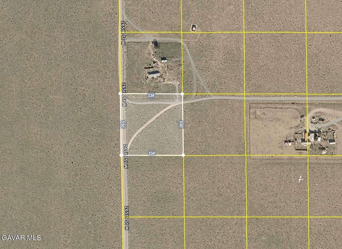 2.52 Acres of Residential Land for Sale in Rosamond, California