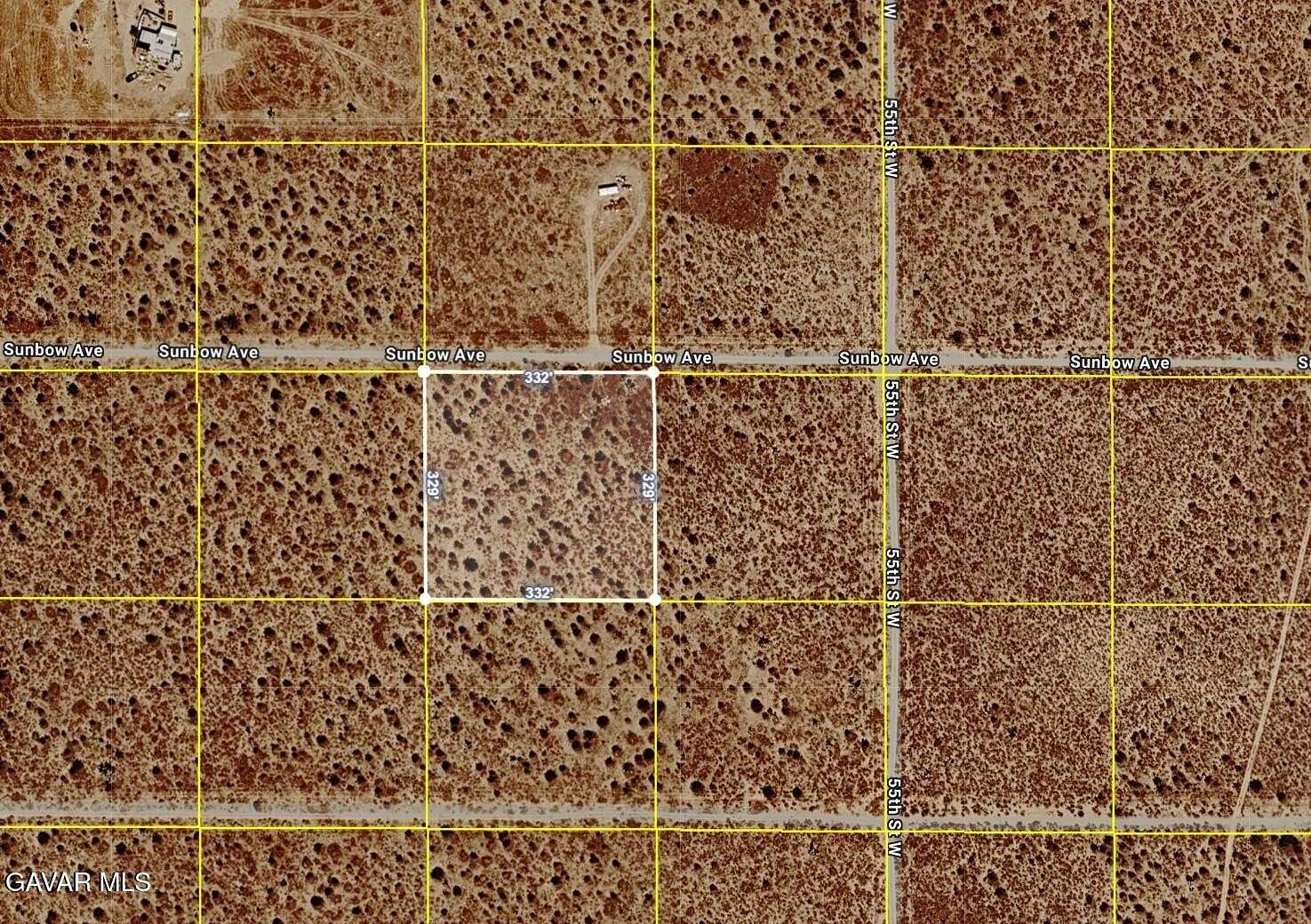 2.49 Acres of Residential Land for Sale in Rosamond, California
