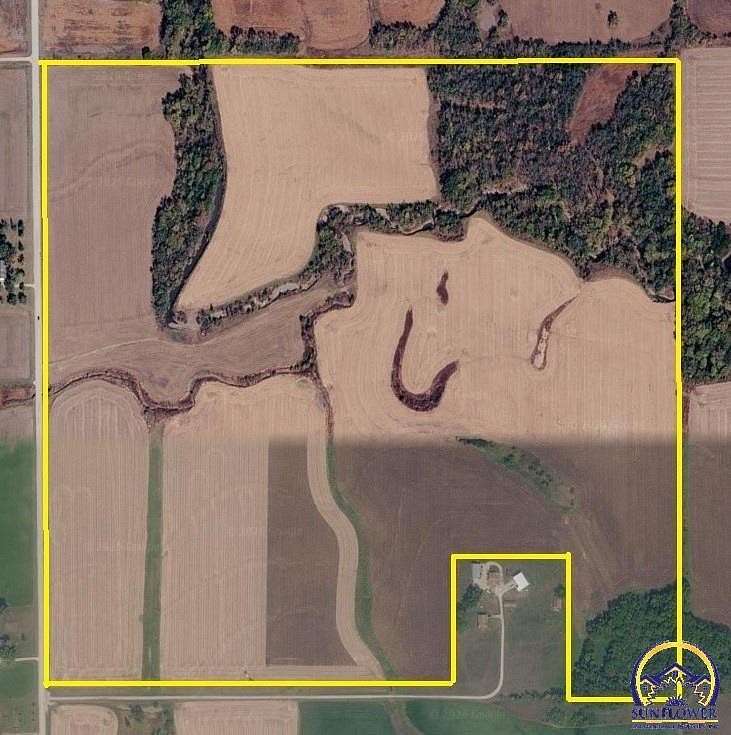 153 Acres of Agricultural & Residential Land for Sale in Scranton, Kansas