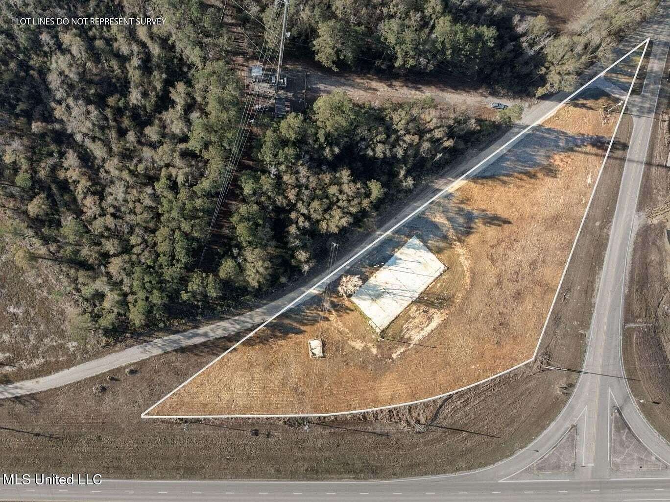 3.3 Acres of Commercial Land for Sale in McLain, Mississippi