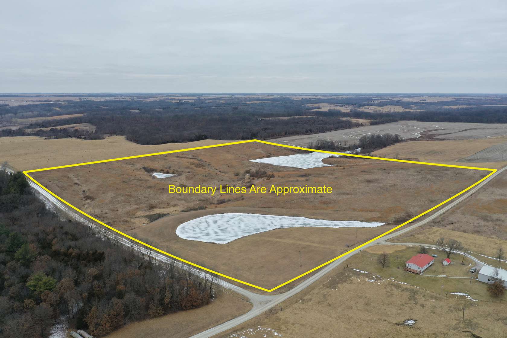 40 Acres of Recreational Land & Farm for Auction in Gilman City, Missouri