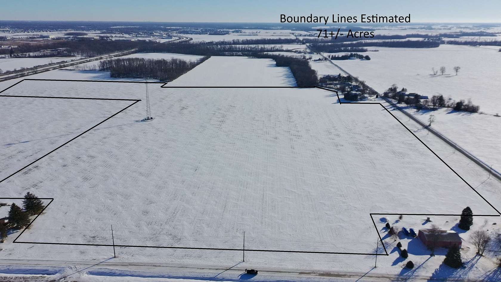 71 Acres of Recreational Land & Farm for Sale in Dundee, Michigan