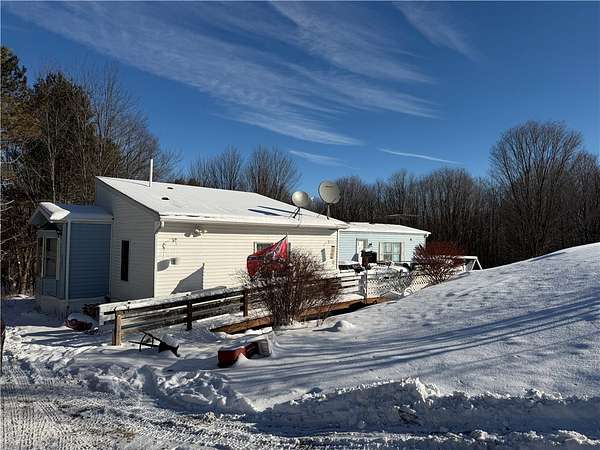 16.2 Acres of Land with Home for Sale in Prattsburgh, New York