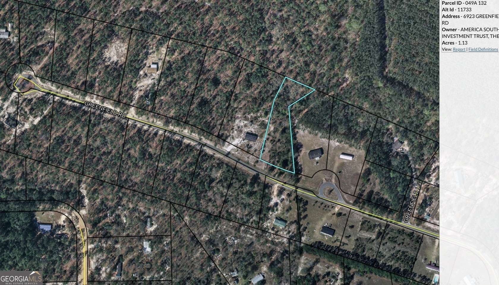 1.13 Acres of Land for Sale in Blackshear, Georgia