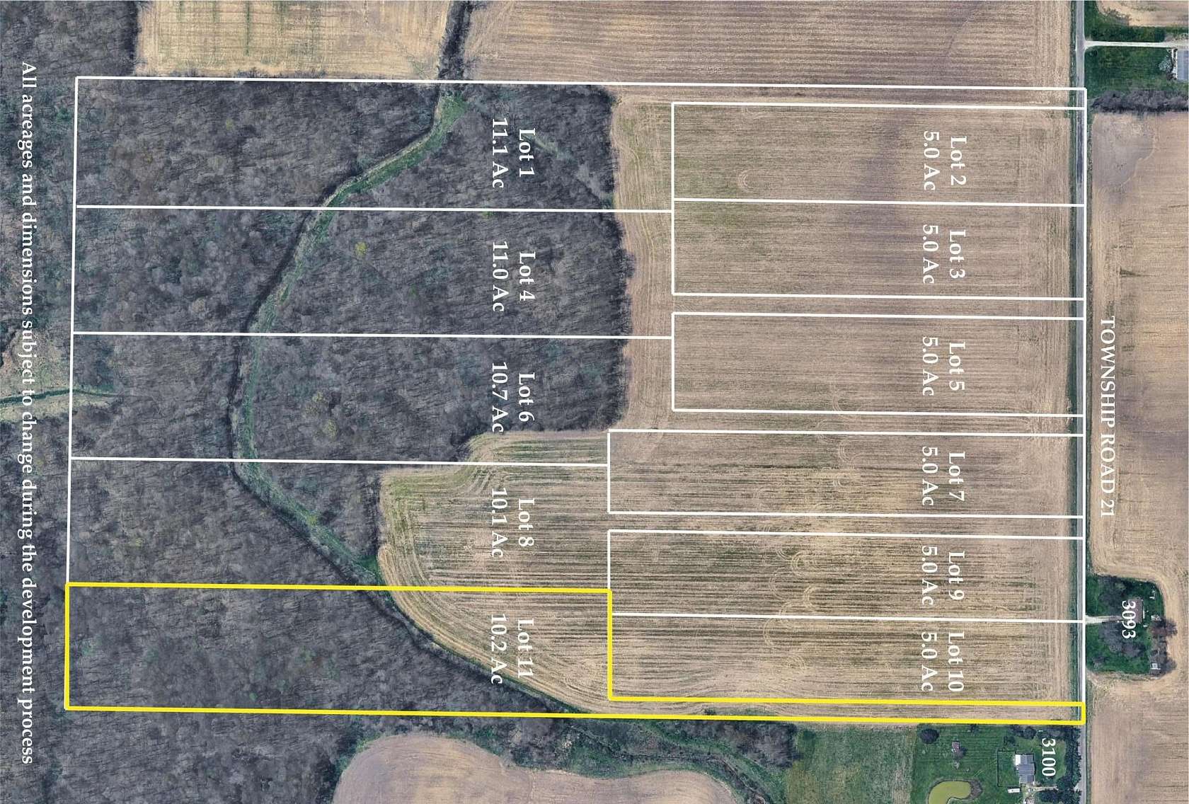 10.2 Acres of Land for Sale in Marengo, Ohio