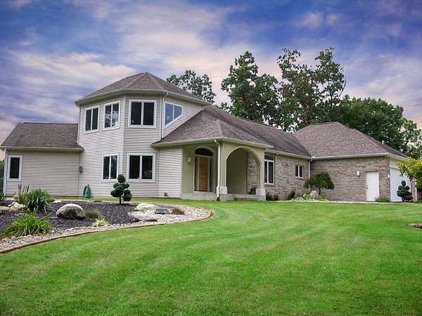 9 Acres of Land with Home for Sale in Jones, Michigan