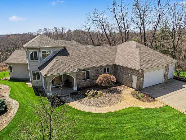 9 Acres of Land with Home for Sale in Jones, Michigan