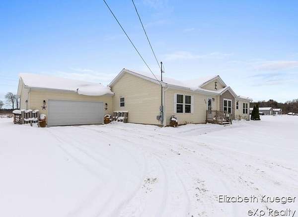 3 Acres of Residential Land with Home for Sale in Cedar Springs, Michigan