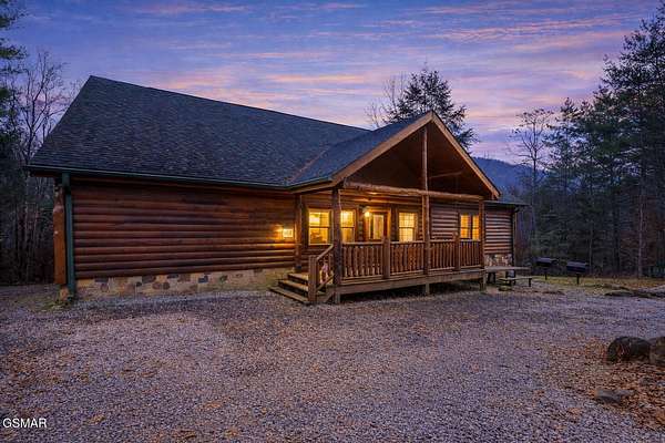 3.34 Acres of Land with Home for Sale in Cosby, Tennessee