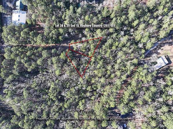0.46 Acres of Land for Sale in Brookeland, Texas