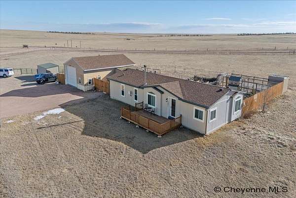 3.79 Acres of Land with Home for Sale in Cheyenne, Wyoming