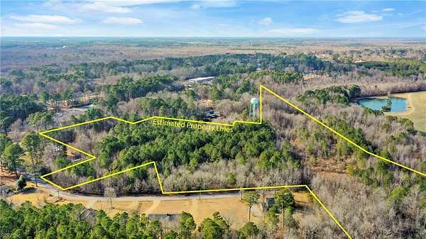 26.7 Acres of Recreational & Residential Land for Sale in Courtland, Virginia