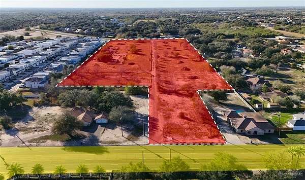 11.2 Acres of Land for Sale in Palmhurst, Texas