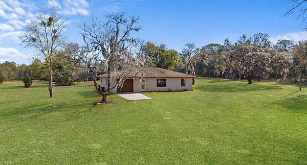 6.29 Acres of Land with Home for Sale in Dunnellon, Florida