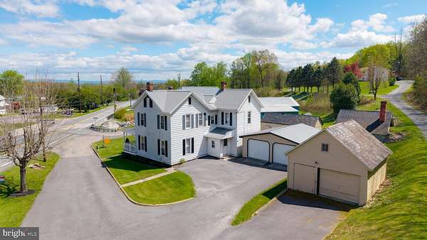 4.8 Acres of Land with Home for Sale in Mercersburg, Pennsylvania