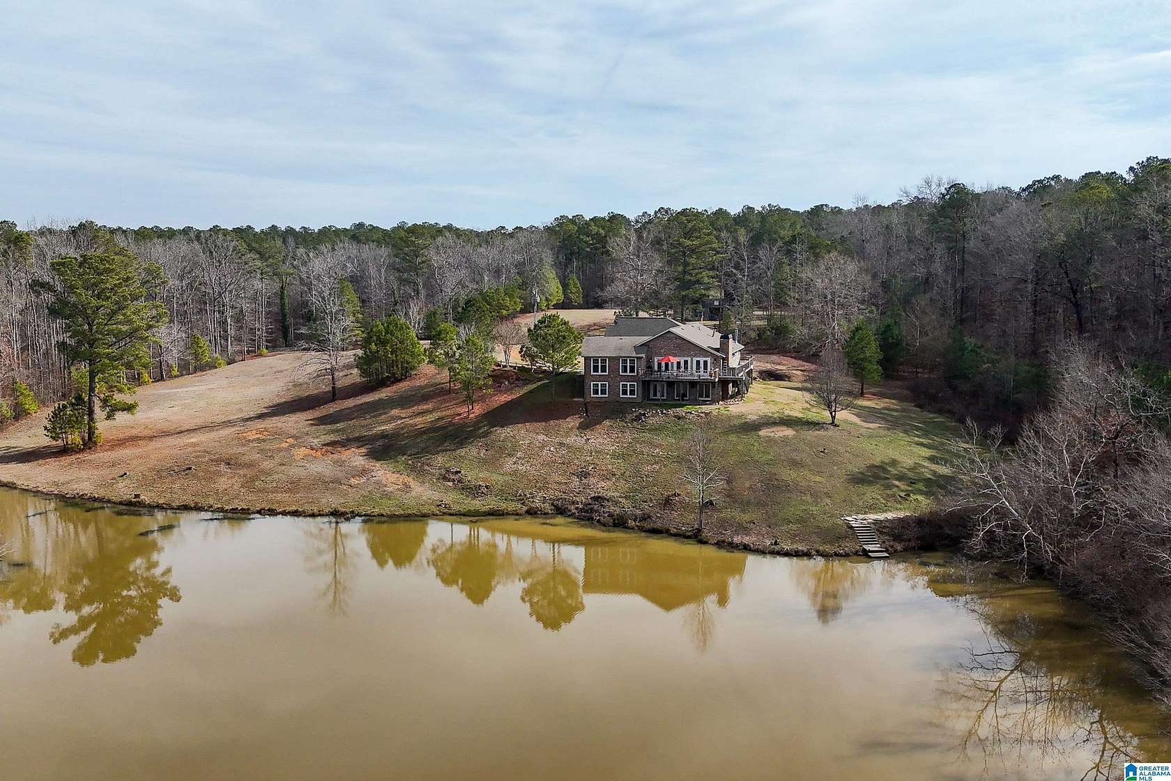 13.3 Acres of Land with Home for Sale in Helena, Alabama