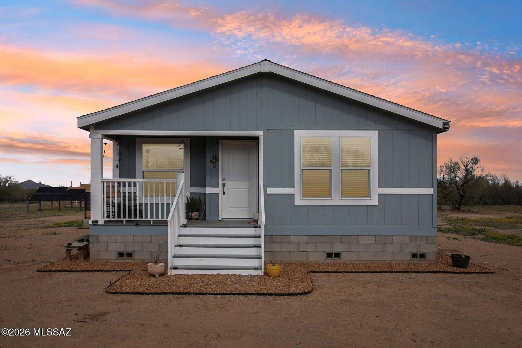 7.26 Acres of Residential Land with Home for Sale in Marana, Arizona