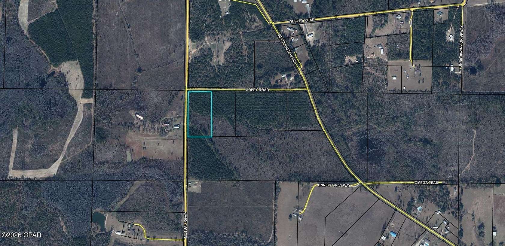 5 Acres of Residential Land for Sale in Cottondale, Florida