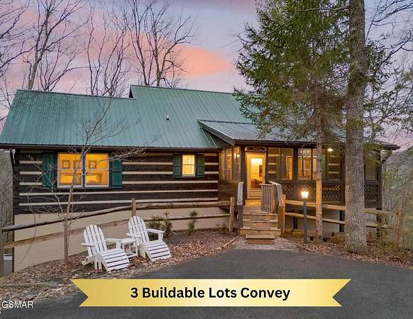 1.62 Acres of Residential Land with Home for Sale in Sevierville, Tennessee