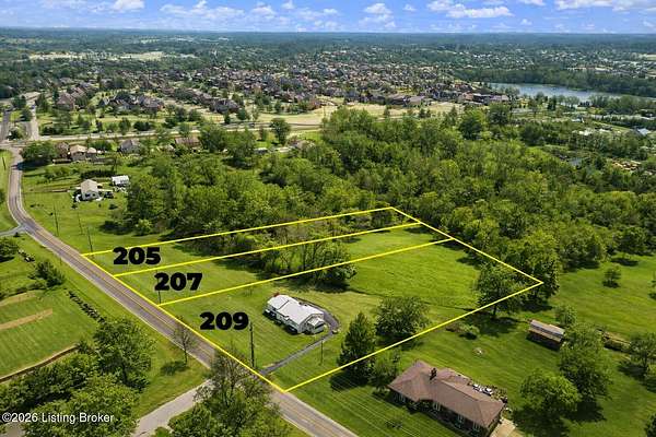 2.12 Acres of Land with Home for Sale in Louisville, Kentucky