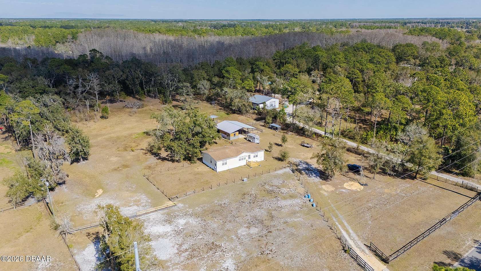 10 Acres of Land with Home for Sale in Lake Helen, Florida