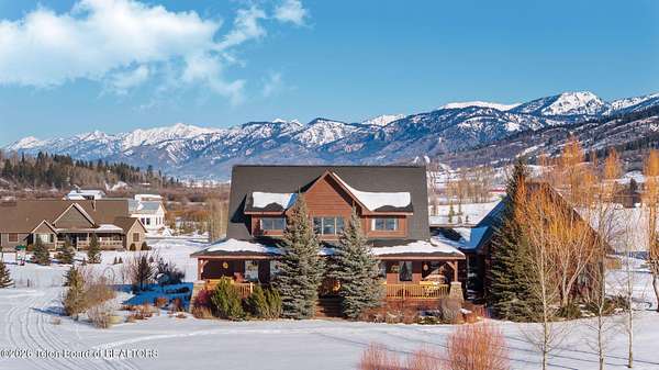 2.1 Acres of Residential Land with Home for Sale in Alpine, Wyoming