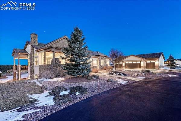 2.5 Acres of Residential Land with Home for Sale in Colorado Springs, Colorado