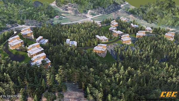 44.4 Acres of Recreational Land for Sale in Sevierville, Tennessee