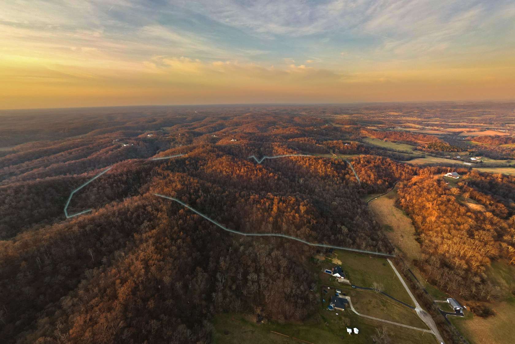 96 Acres of Recreational & Residential Land for Sale in Columbia, Tennessee