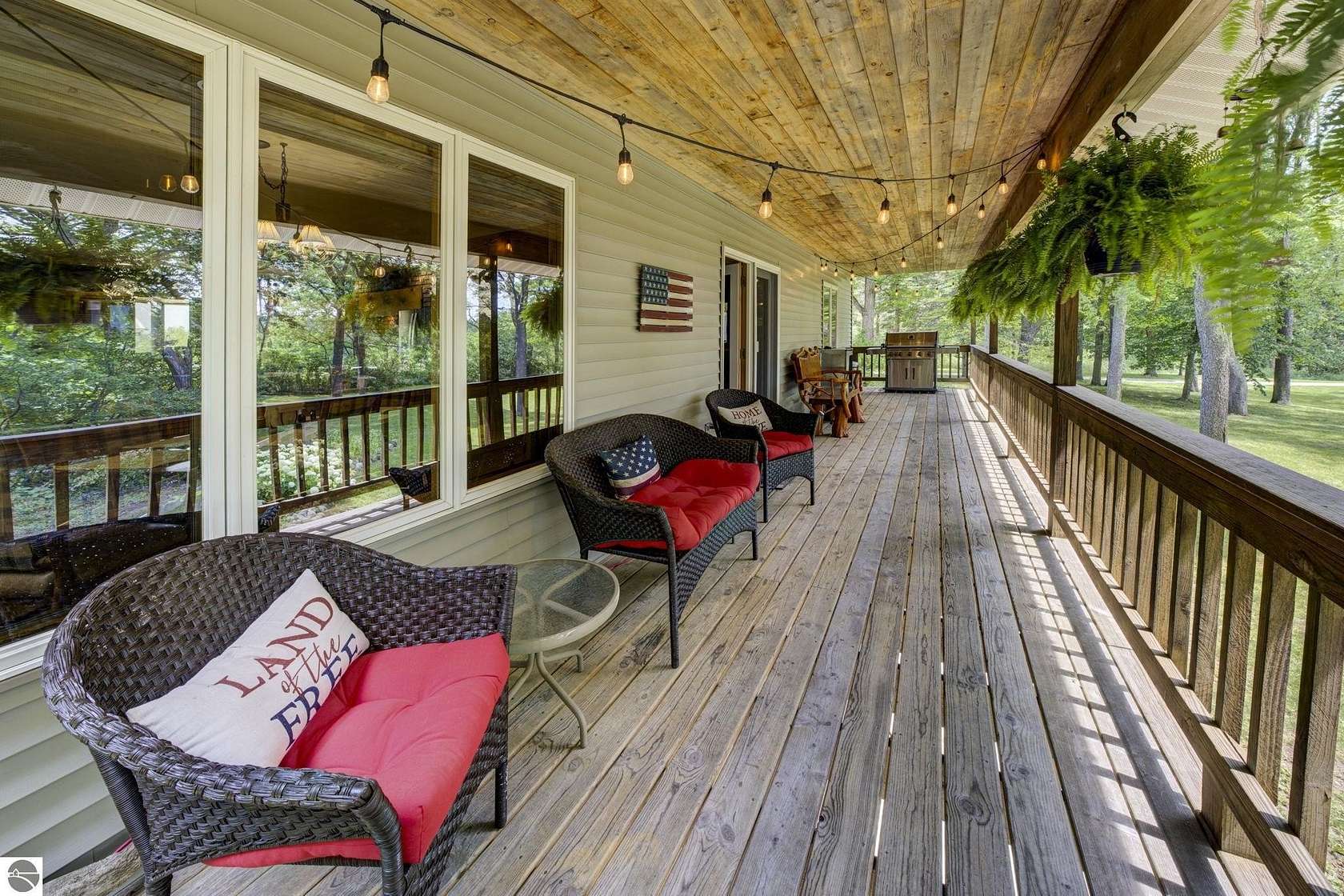 19.5 Acres of Land with Home for Sale in Kingsley, Michigan