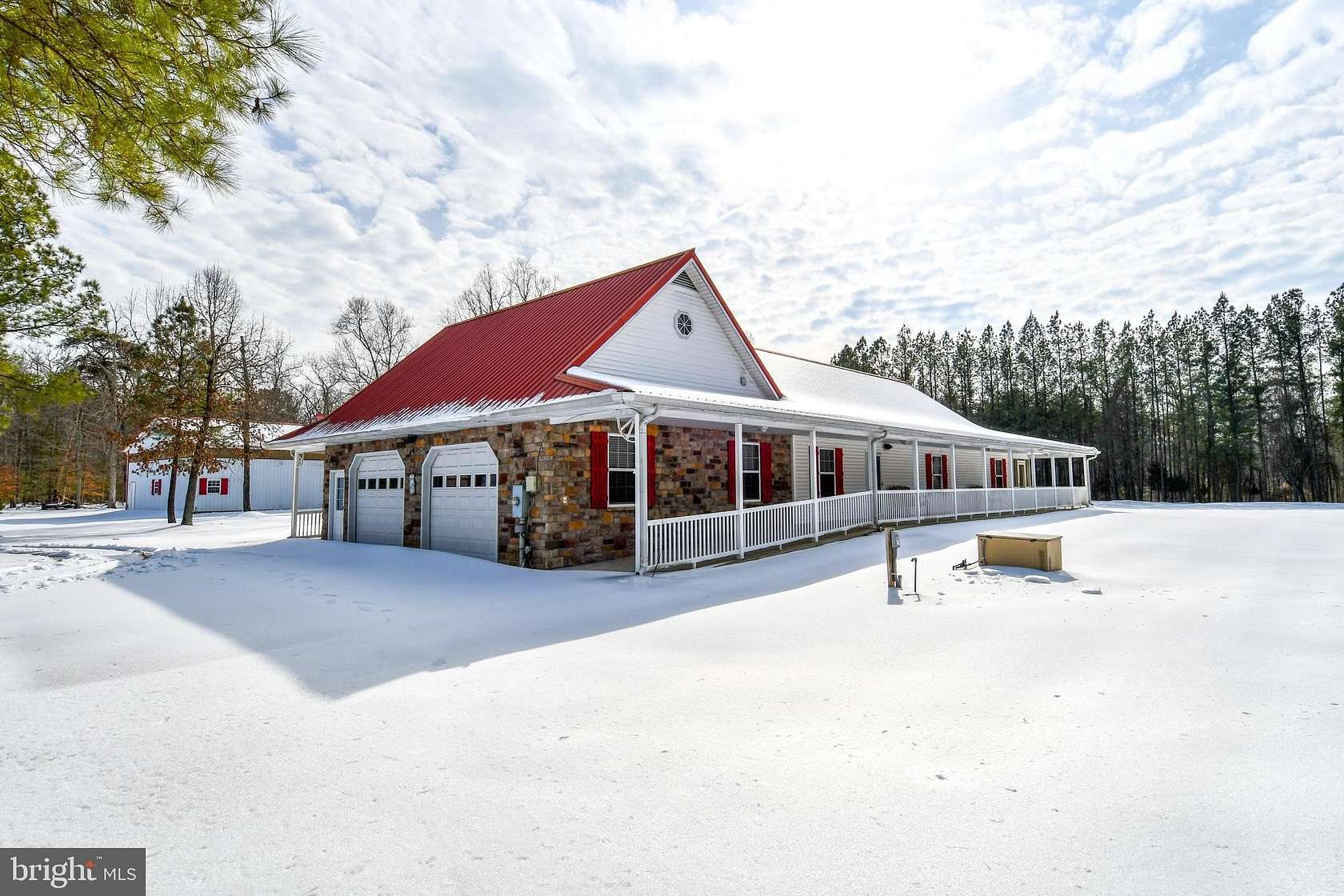 32 Acres of Land with Home for Lease in Faulkner, Maryland