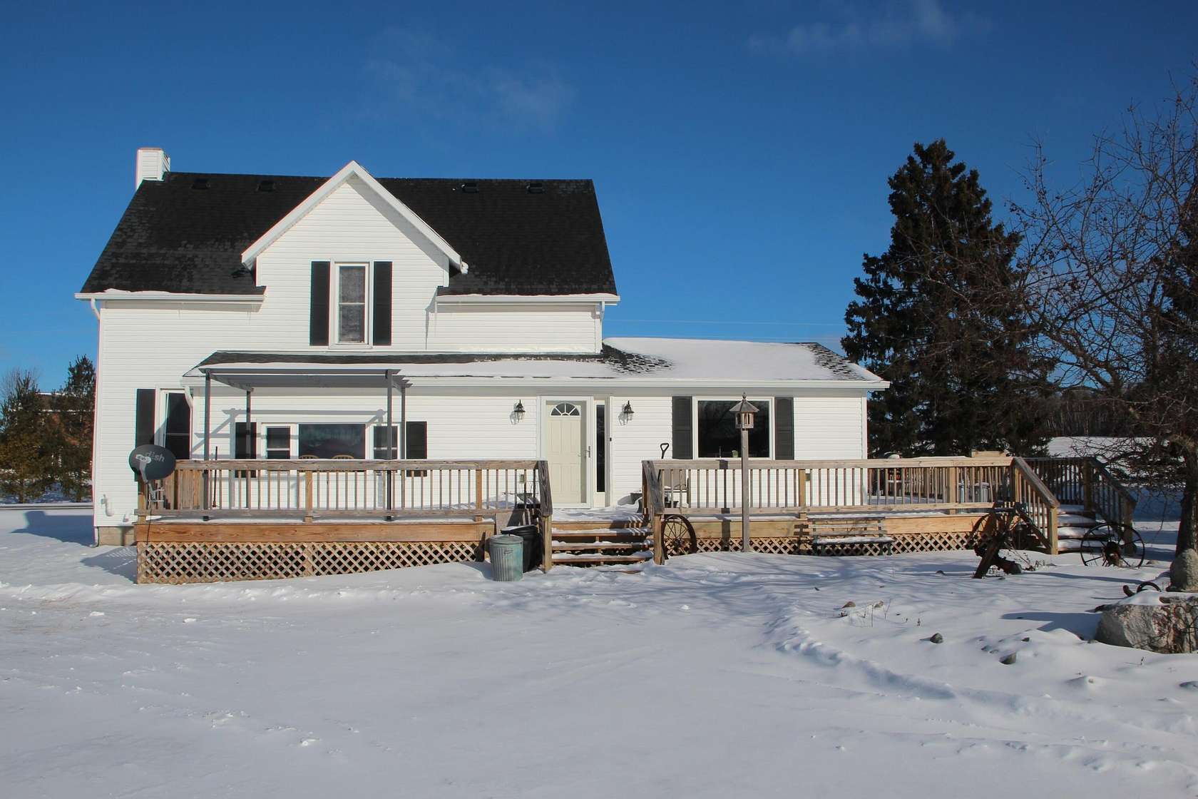 5 Acres of Land with Home for Sale in Spruce, Michigan