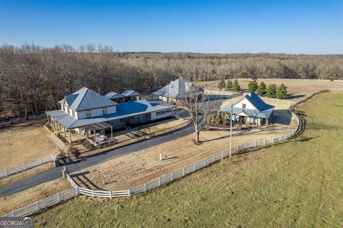 60 Acres of Land with Home for Sale in Commerce, Georgia
