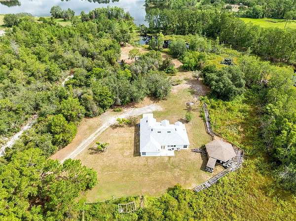 8.75 Acres of Residential Land with Home for Sale in Osteen, Florida