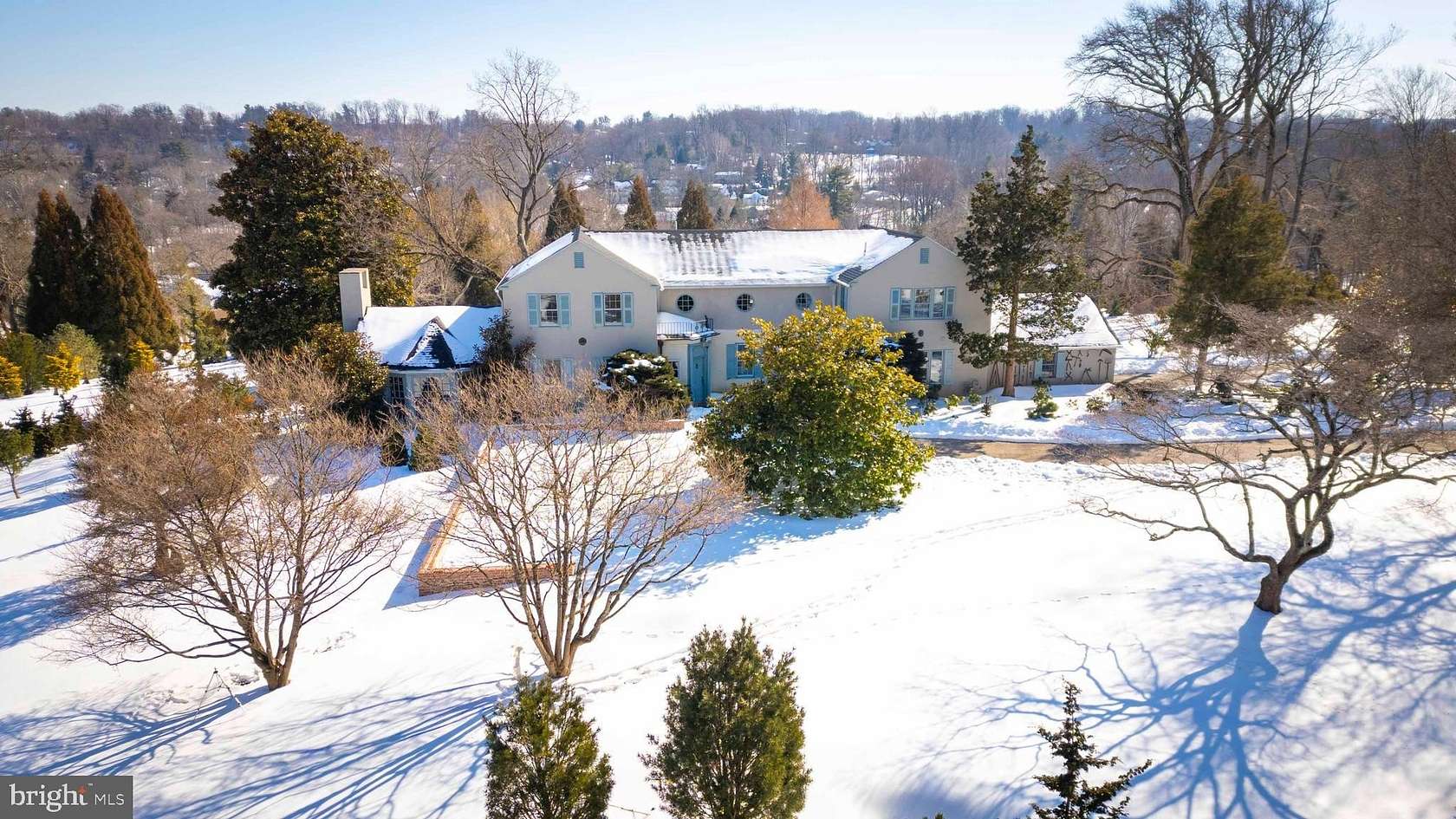 5 Acres of Land with Home for Sale in Wayne, Pennsylvania