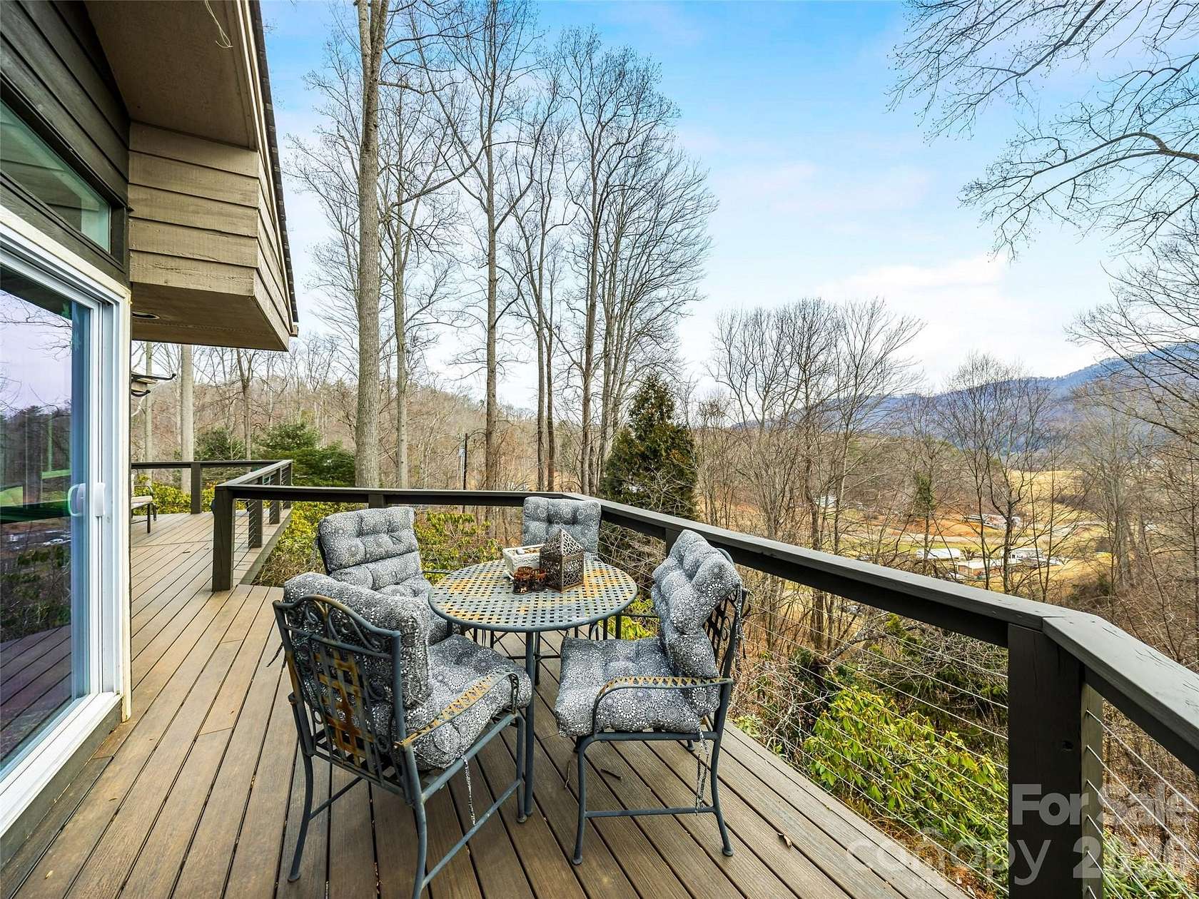 8.54 Acres of Land with Home for Sale in Leicester, North Carolina