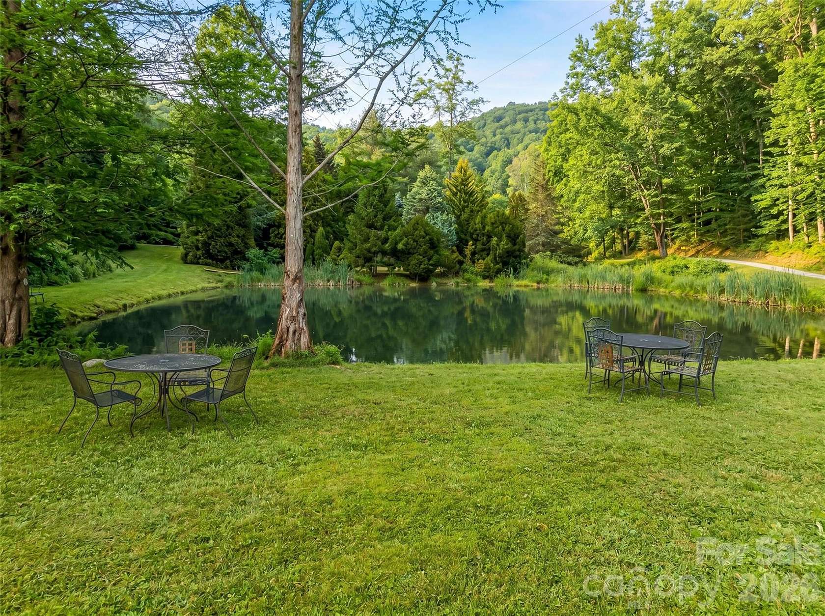 8.54 Acres of Land with Home for Sale in Leicester, North Carolina