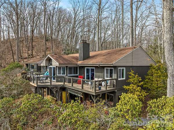 8.54 Acres of Residential Land with Home for Sale in Leicester, North Carolina